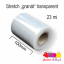 Stretch fólia Granát 23 µm – transparentná rolka 100 mm Stretch fólia Granát 23 µm – transparentná rolka 100 mm
