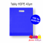 Tašky HDPE C-výsek 30 × 35 cm, 60 µm, 100 ks – modrá Tašky HDPE C-výsek 30 × 35 cm, 60 µm, 100 ks – modrá