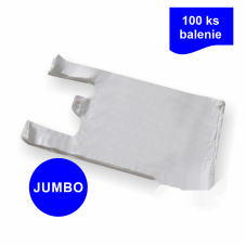 Tašky JUMBO 340 × 650 mm, 14 µm, blok 100 ks – s popisom parametrov