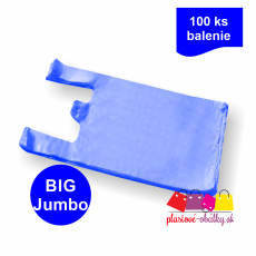 Tašky BIG JUMBO 400 × 750 mm, blok 100 ks – modrá taška Tašky BIG JUMBO 400 × 750 mm, blok 100 ks – modrá taška