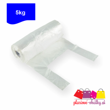 Rolované tašky 3 kg a 5 kg – 6, 8 aj 10 µm | 200 ks na rolke – transparentná – záber 2 Rolované tašky 3 kg a 5 kg – 6, 8 aj 10 µm | 200 ks na rolke – transparentná – záber 2
