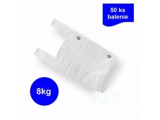 Tašky 8 kg, blok 50 ks – 260 × 65 × 540 mm – s popisom parametrov