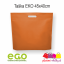 Taška z netkanej textílie 45 × 40 cm, 80 g/m² – oranžová Taška z netkanej textílie 45 × 40 cm, 80 g/m² – oranžová