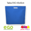 Taška z netkanej textílie 45 × 40 cm, 80 g/m² – modrá Taška z netkanej textílie 45 × 40 cm, 80 g/m² – modrá