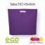 Taška z netkanej textílie 45 × 40 cm, 80 g/m² – fialová Taška z netkanej textílie 45 × 40 cm, 80 g/m² – fialová