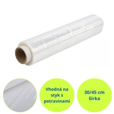 Potravinová fólia – vhodná na styk s potravinami, šírka 30 / 45 cm
