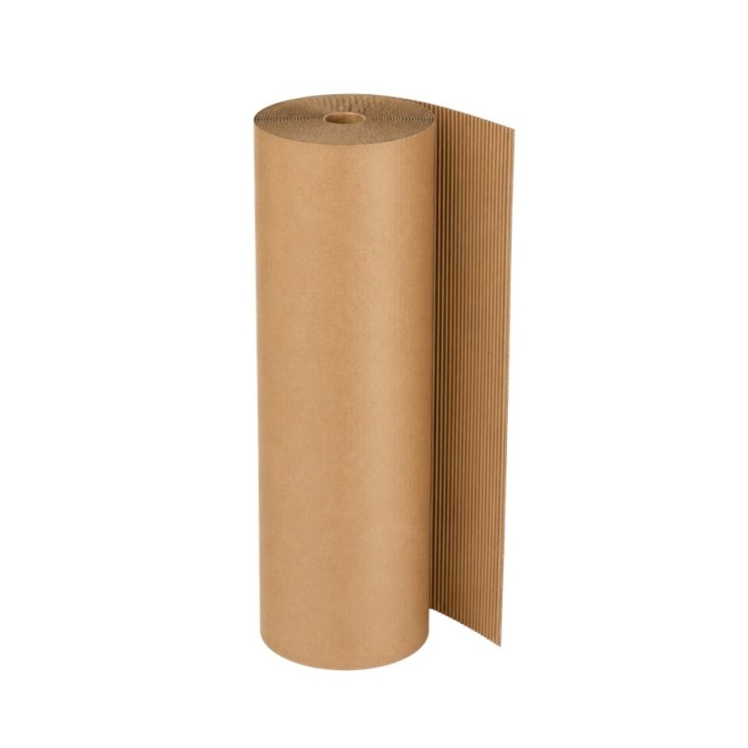 Dvojvrstvová vlnitá lepenka B, šírka 105 cm