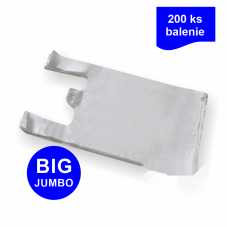 Tašky BIG JUMBO 430 × 800 mm, blok 200 ks – s popisom parametrov