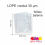 LDPE vrecká 30 µm