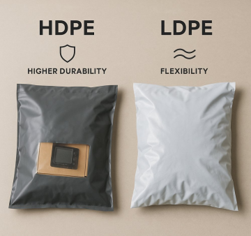 Odolnosť HDPE vs. LDPE obalov: Ktorý materiál zabezpečí vyššiu ochranu vašich zásielok?