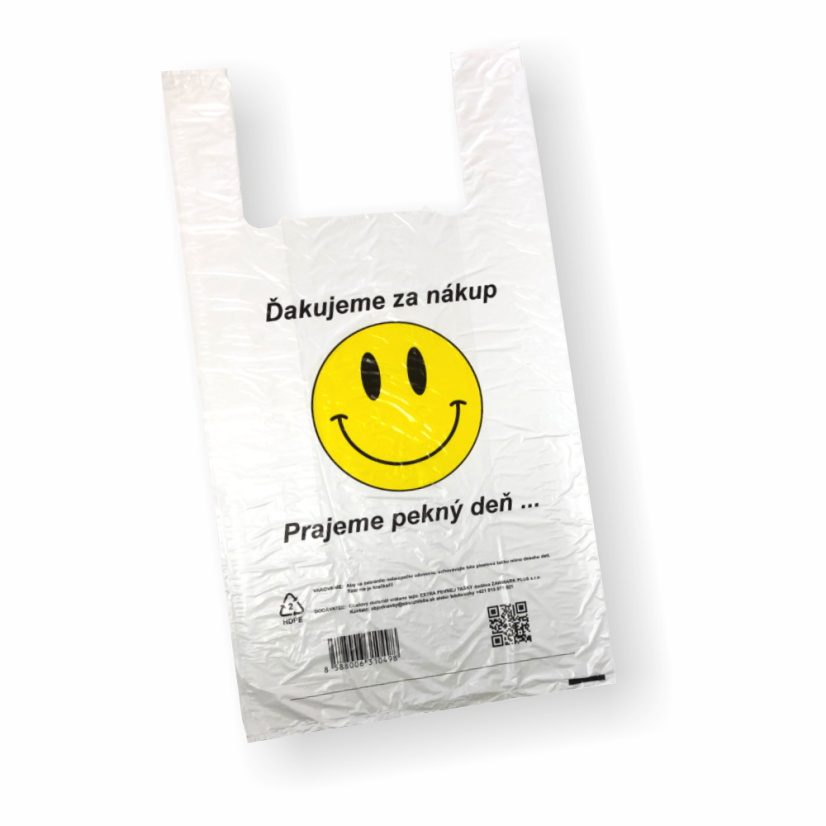 Tašky 6 kg s potlačou Ďakujeme, 12 µm