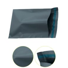 Plastové obálky šedé 90 µm – detail lepiacej pásky