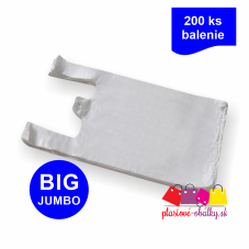 Tašky BIG JUMBO 430 × 800 mm, blok 200 ks – s popisom parametrov