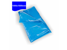 Vrecia na stavebný odpad 1000 × 1000 mm, modré – záber 2